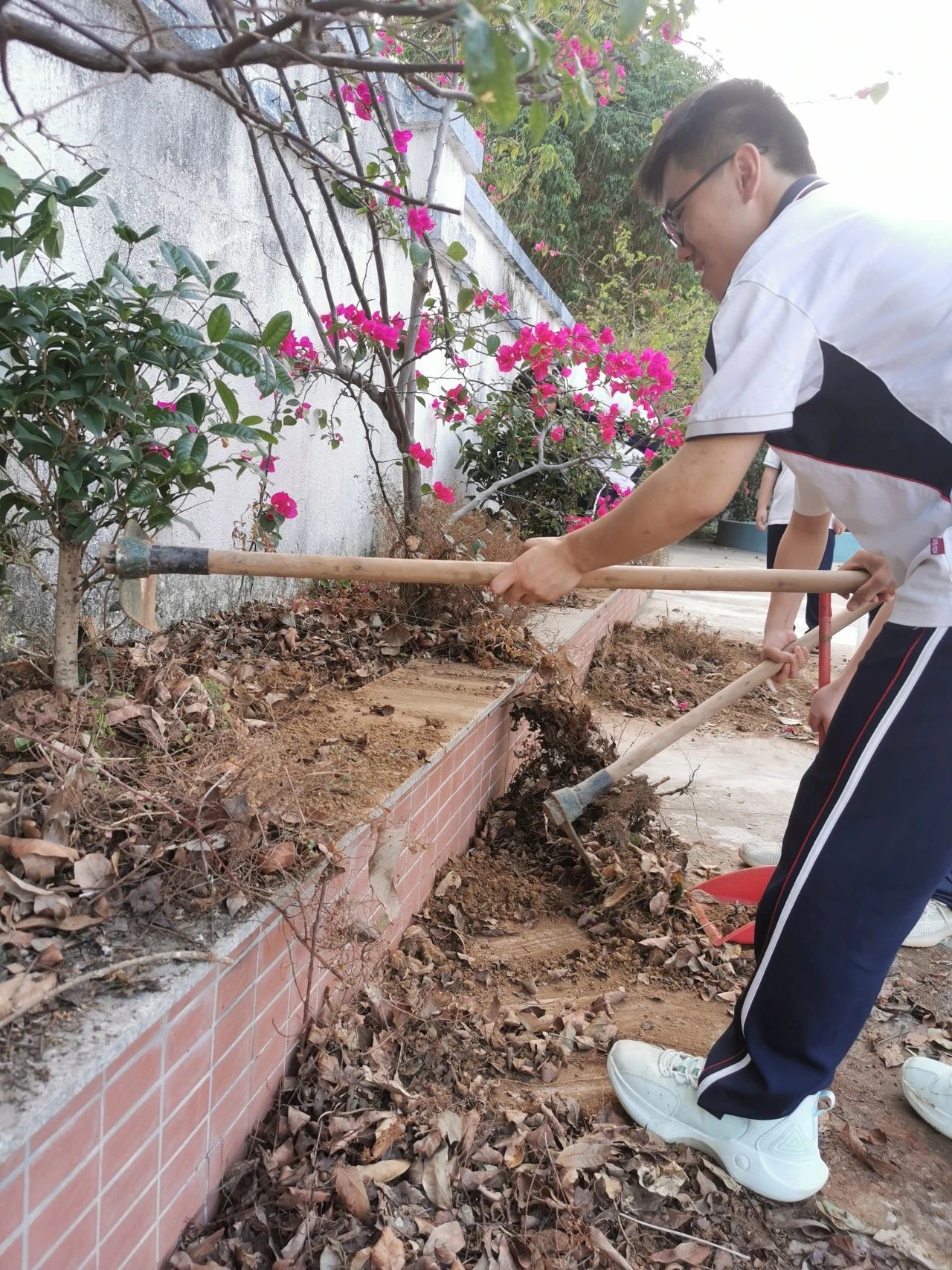 培养生态意识，传承绿色文化‖珠海新盈学校植树活动