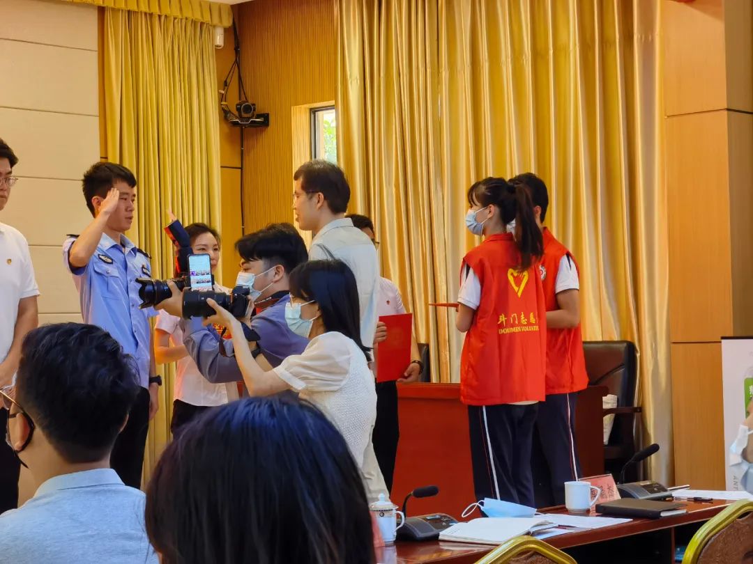 新盈团委参加斗门区2022年五四表彰大会暨青年座谈会志愿者活动总结