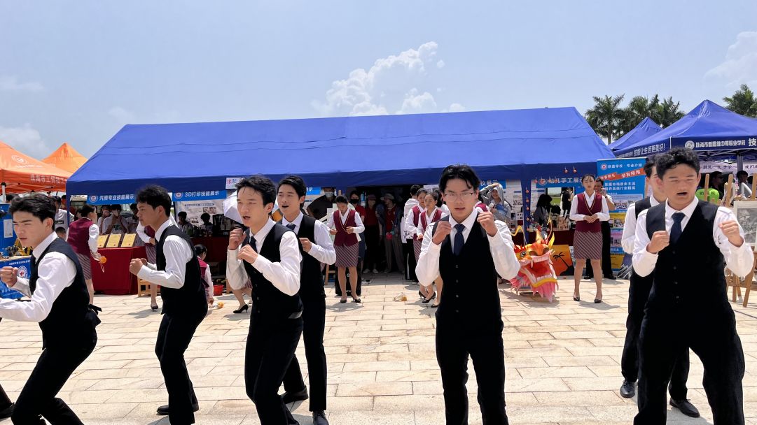 技能：让生活更美好 | 新盈学校亮相珠海市职业教育活动周展览，现场收获无数好评