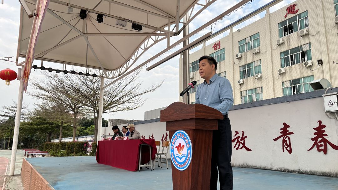 春和景明播种季，奋发图强正当时  新盈学校开学典礼意义非凡
