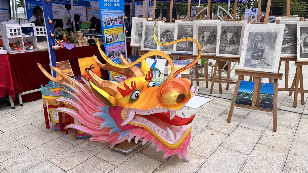技能：让生活更美好 | 新盈学校亮相珠海市职业教育活动周展览，现场收获无数好评